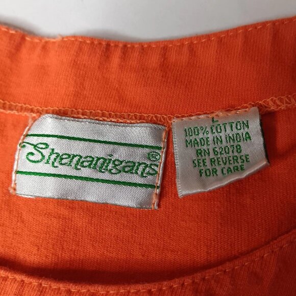 Vintage Halloween L Shirt Witch Ghost Goblin Cauldron Spell Kitschy Shenanigans - Picture 9 of 11